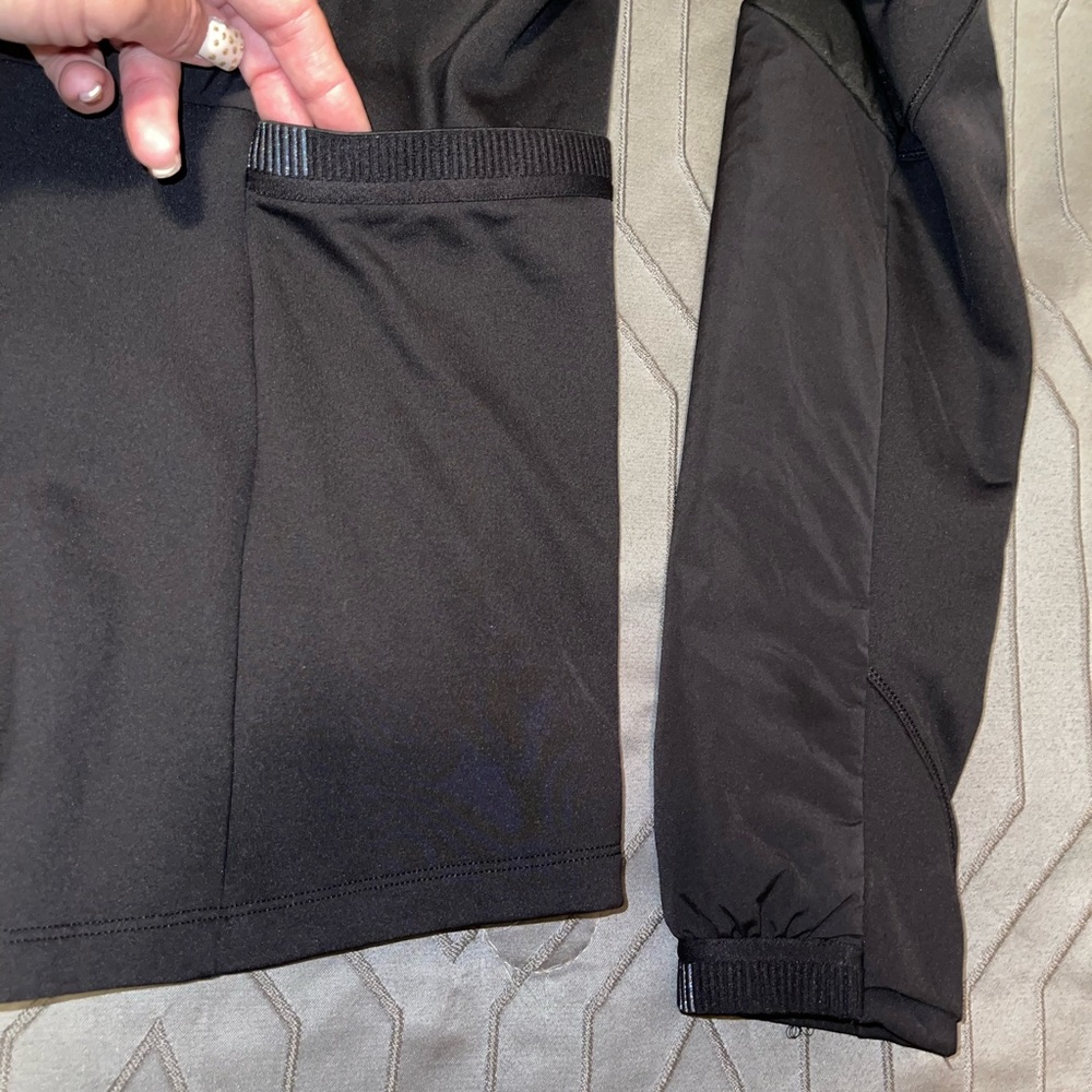 Lululemon Down For It All 1/2 Zip Pullover Jacket Black 12 - Picture 9 of 13